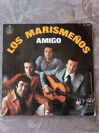 Lote 6 Vinilos Single Miguel Bosé, Marismeños