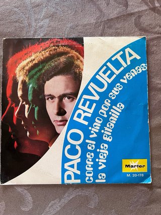 Lote 6 Vinilos Single Miguel Bosé, Marismeños