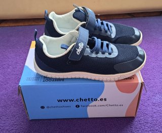Bambas barefoot Chetto azul Talla 36