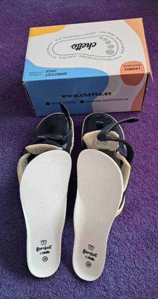 Bambas barefoot Chetto azul Talla 36