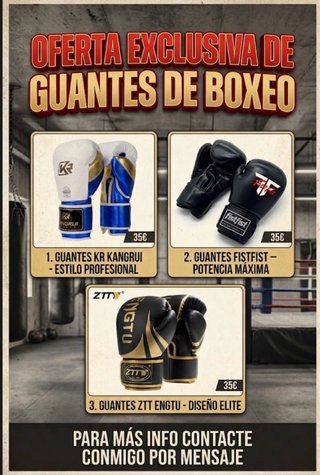 Guantes de Boxeo KR Kangrui
