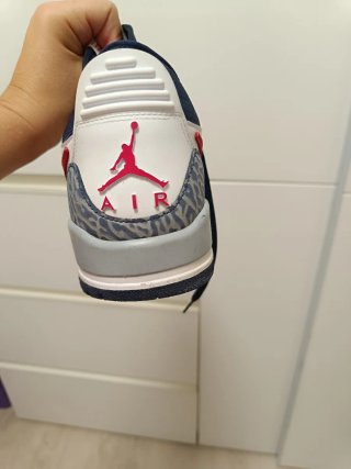 Zapatillas Nike Air Jordan Azul y Blanco