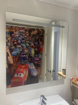 Espejo de baño con luz LED
