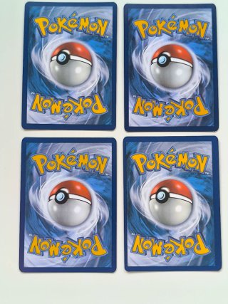 Lotto 4 Carte Pokemon Rare Nuove