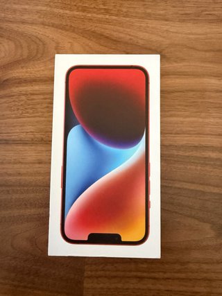 Caja original iPhone X Red (PRODUCT)RED – vacía
