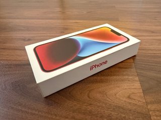 Caja original iPhone X Red (PRODUCT)RED – vacía
