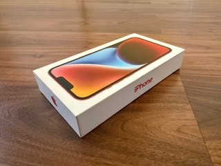 Caja original iPhone X Red (PRODUCT)RED – vacía