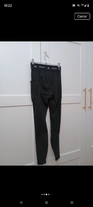 Leggings Adidas Negro Talla S