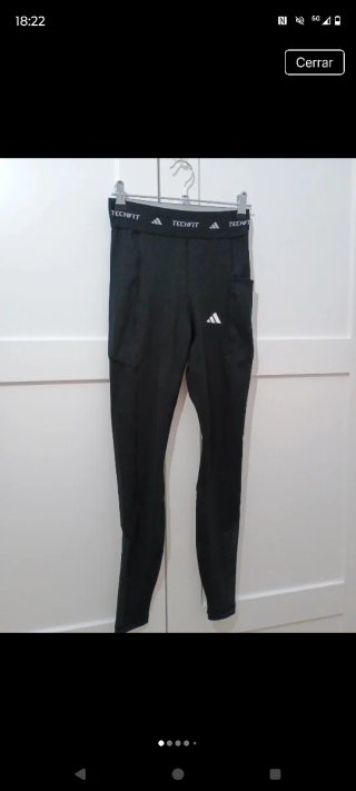 Leggings Adidas Negro Talla S