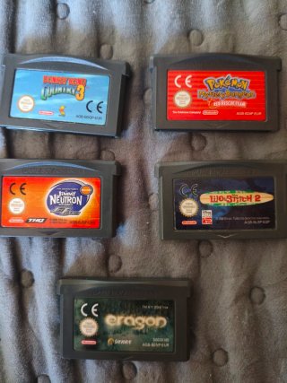 Lote 5 Juegos Game Boy Advance