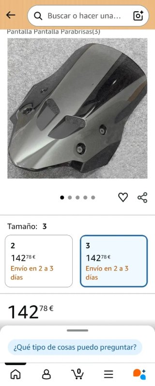 Parabrisas deflector viento moto Honda cb500 x
