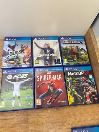 PS4 Juegos: FIFA 23, Spider-Man, MotoGP 20