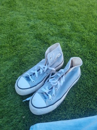 Converse Plataforma Gris