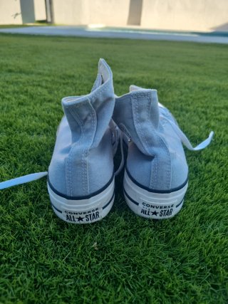 Converse Plataforma Gris