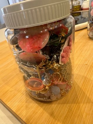 Frasco de Joyas Variadas
