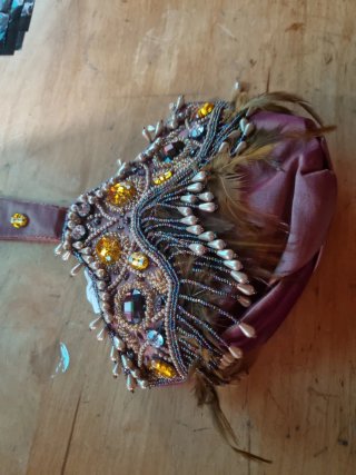 Bolso de fiesta adornado