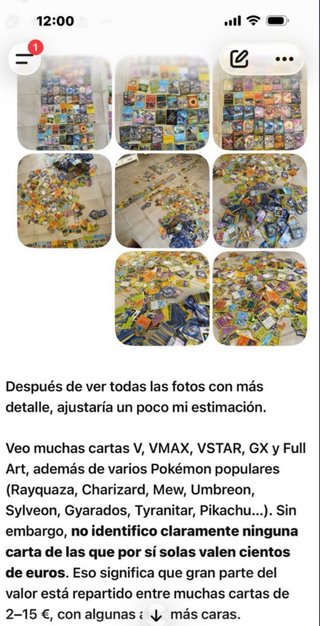 Cartas Pokémon Variadas