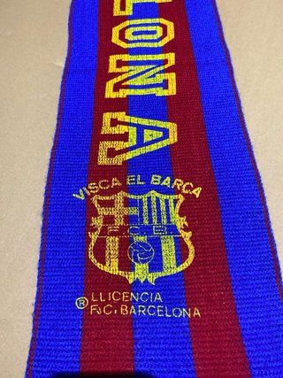 Bufanda FC Barcelona Retro