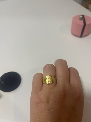 Anillo TOUS Oso Oro 18k 7g Certificado