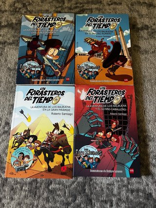 Libros forasteros del tiempo