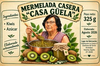 Mermelada Casera Kiwi “Casa Güela” 325g