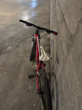 Bicicleta de Montaña Trek Roja