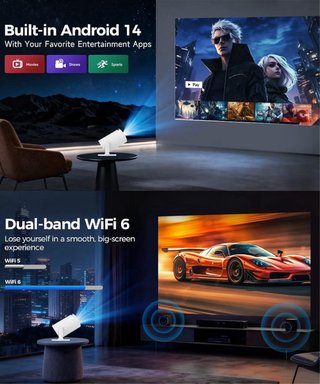 Proyector Portátil Magcubic 4K Android 14