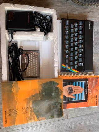 ZX Spectrum Sinclair Consola Negra