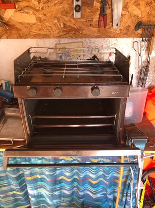 Cocina de gas ENO a bascula