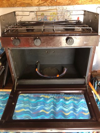 Cocina de gas ENO a bascula