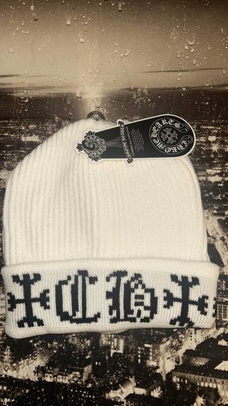 Gorro Chrome Hearts Blanco