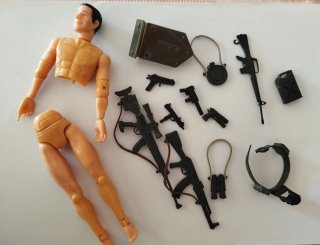 Lote Madelman Accesorios y Figura