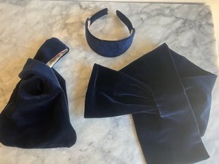 Conjunto 3 piezas terciopelo