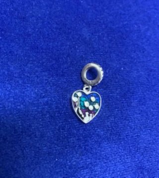 Charm Corazón Van Gogh Pulsera Pandora collar plat