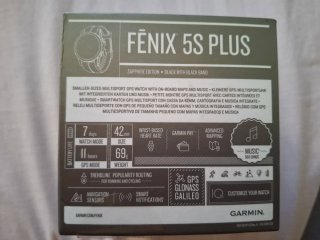 Reloj Garmin Fenix 5S Plus Zafiro Negro