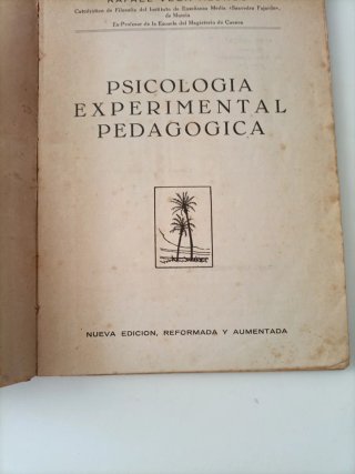 Psicólogia experimental pedagógica.