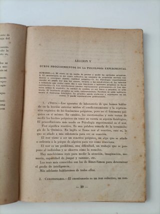 Psicólogia experimental pedagógica.
