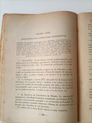 Psicólogia experimental pedagógica.
