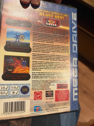Exo Squad - Mega Drive (PAL España)