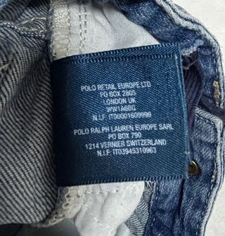 Vaqueros Polo Ralph Lauren Niña Talla 3