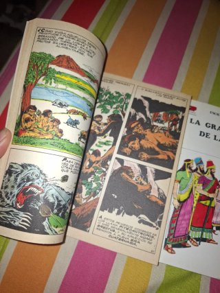 2 libros tipo comic