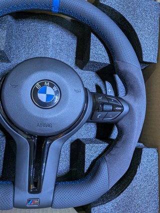 Volante BMW M Performance Alcantara/Couro