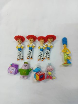 Figuras Toy Story, Simpsons, Dora, Smurf