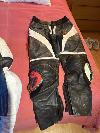 Mono de cuero para moto talla L
