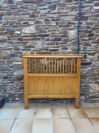 Cabecero de madera para cama de 110