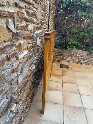 Cabecero de madera para cama de 110