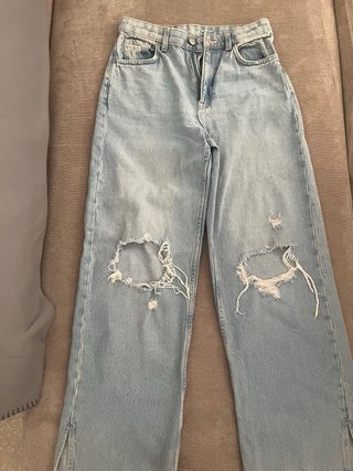Pantalones vaqueros rotos mujer