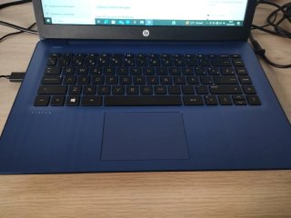 Ordenador HP Stream Laptop 14 azul metálico