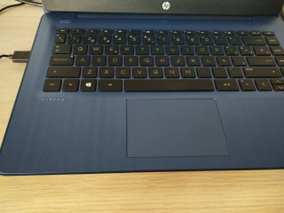 Ordenador HP Stream Laptop 14 azul metálico