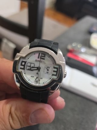 Reloj Breil Mujer Negro y Plateado
